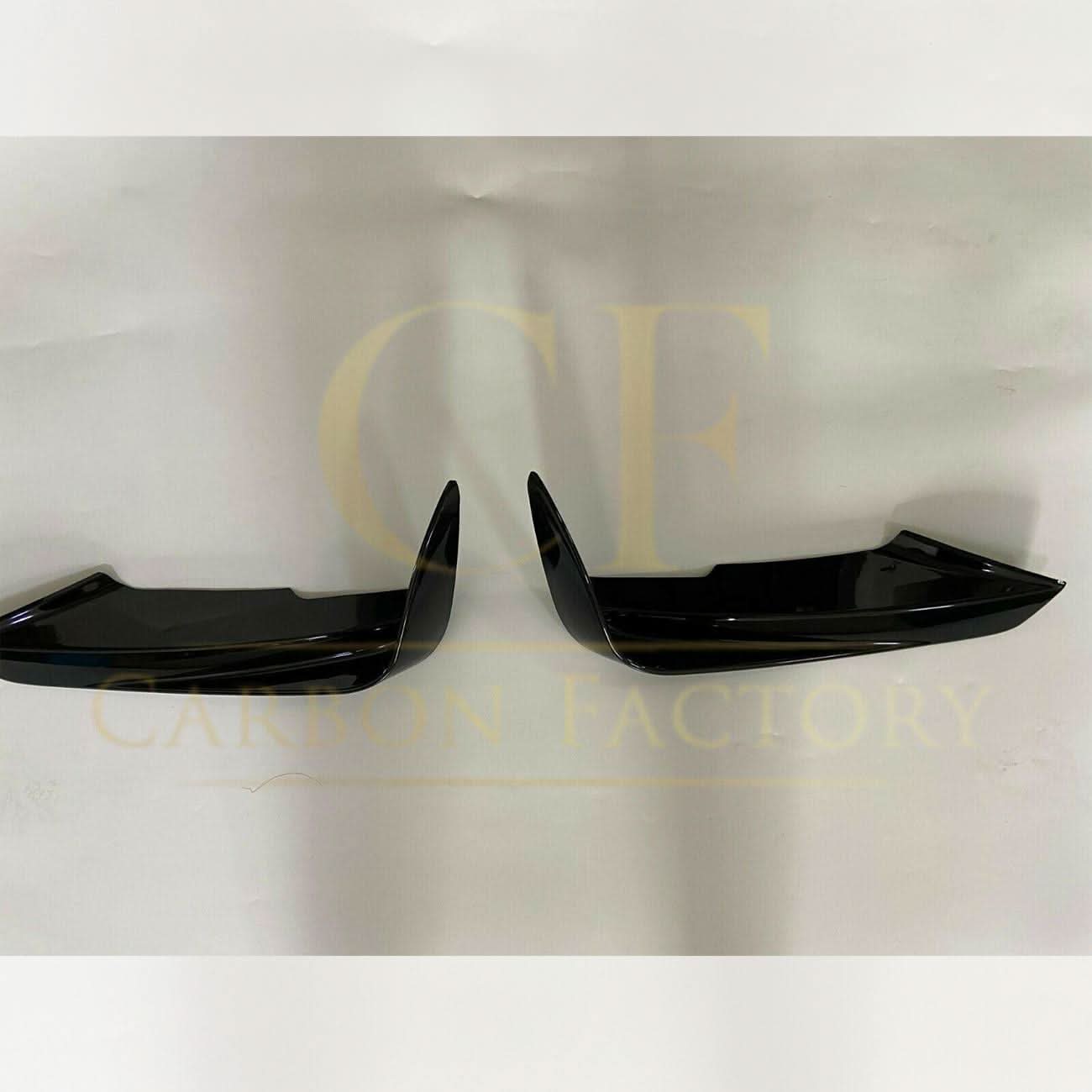 Gloss Black Fog Light Trims for BMW F30 F31 3 Series M Sport 12-19