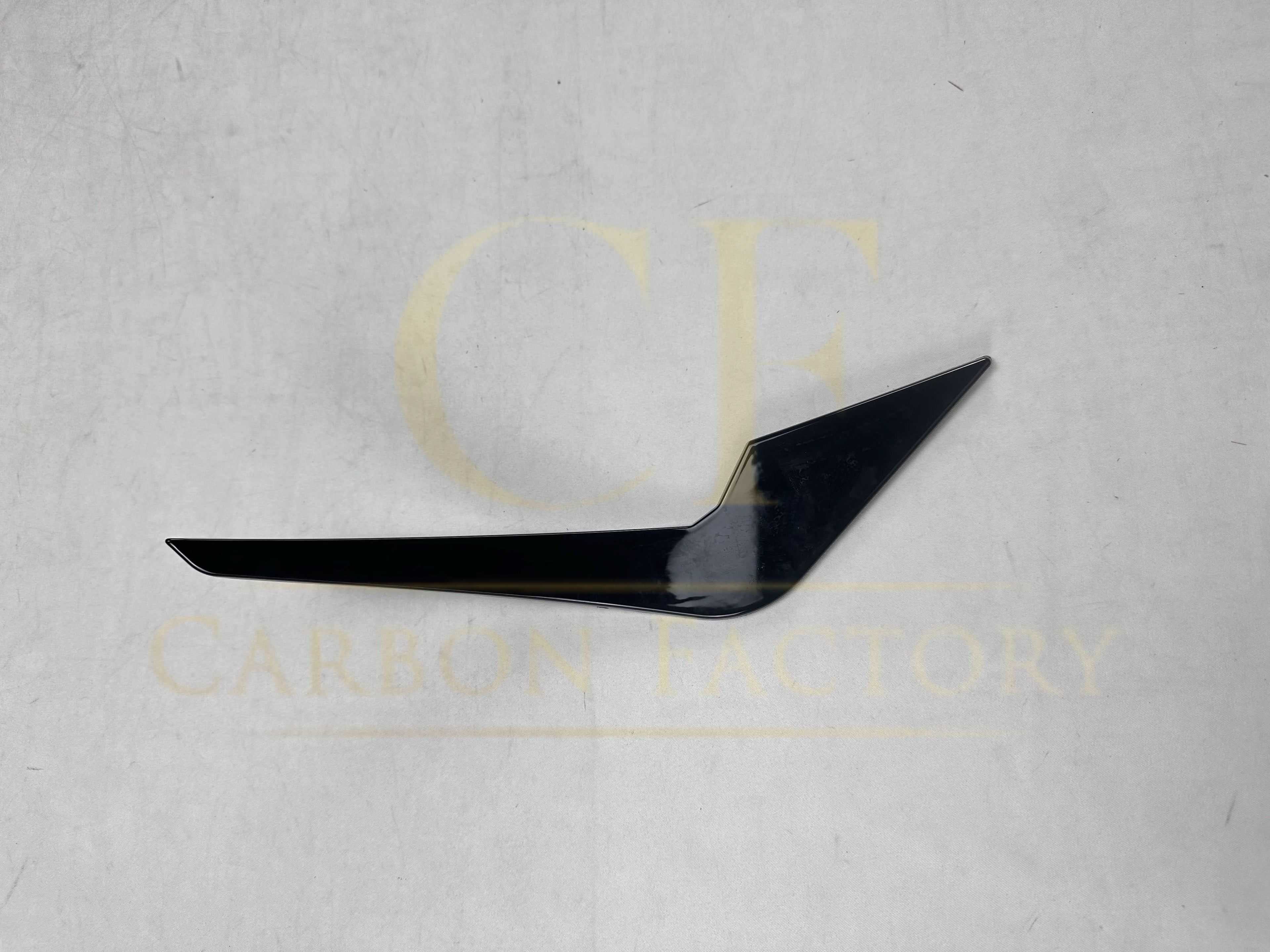 Gloss Black Front Bumper Canards for BMW F87 M2 OG 14-20