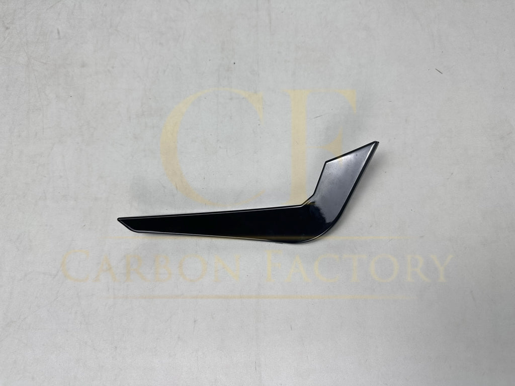 Gloss Black Front Bumper Canards for BMW F87 M2 OG 14-20
