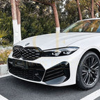 Gloss Black Front Bumper Inserts for BMW 3 Series G20 G21 LCI 23-25