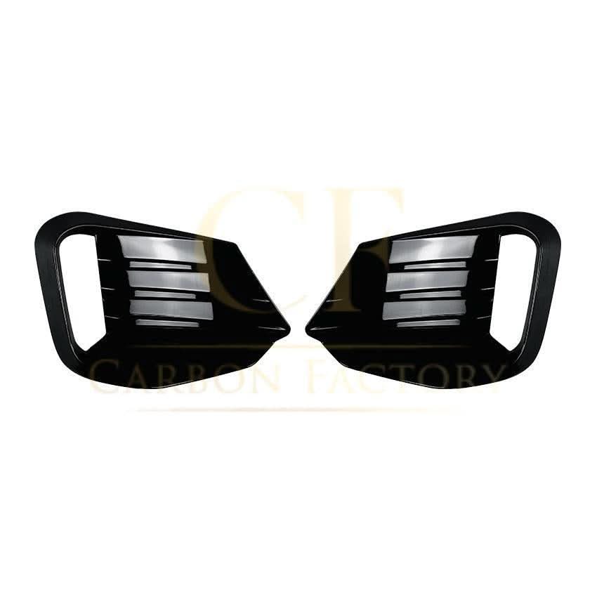 Gloss Black Front Bumper Inserts for BMW 3 Series G20 G21 LCI 23-25