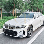 Gloss Black Front Bumper Trims for BMW 3 Series G20 G21 LCI 23-25