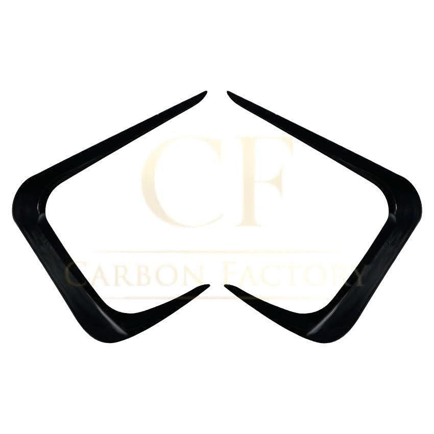 Gloss Black Front Bumper Trims for BMW 3 Series G20 G21 LCI 23-25