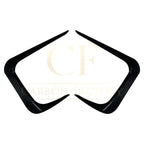 Gloss Black Front Bumper Trims for BMW 3 Series G20 G21 LCI 23-25