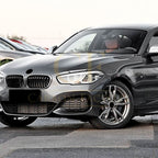 Gloss Black Front Bumper Trims for BMW F20 F21 1 Series LCI 15-19