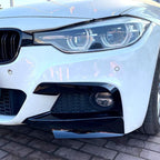Gloss Black Front Bumper Trims for BMW F30 F31 3 Series 12-19