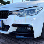 Gloss Black Front Bumper Trims for BMW F30 F31 3 Series 12-19