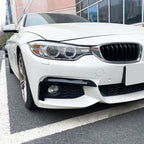 Gloss Black Front Bumper Trims for BMW F32 F33 F36 4 Series 14-20