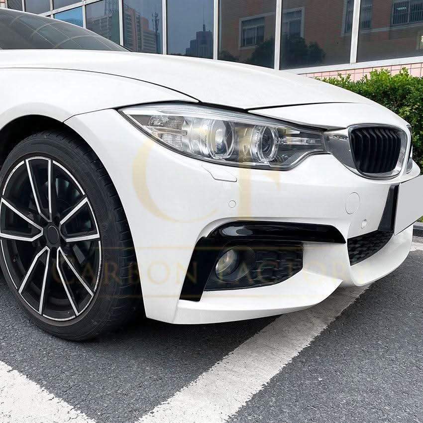 Gloss Black Front Bumper Trims for BMW F32 F33 F36 4 Series 14-20