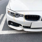 Gloss Black Front Bumper Trims for BMW F32 F33 F36 4 Series 14-20