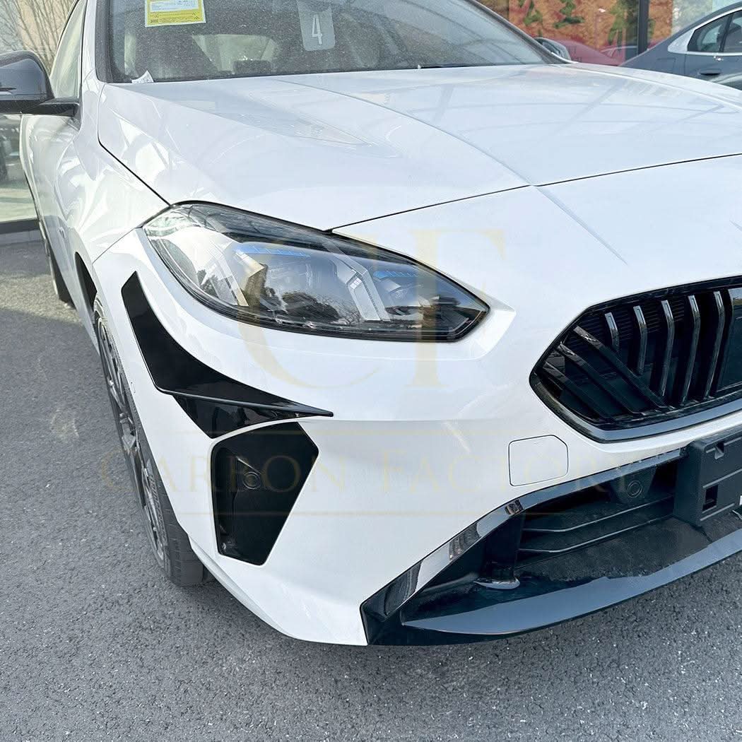Gloss Black Front Bumper Trims for BMW F74 2 Series Gran Coupe 25-Present