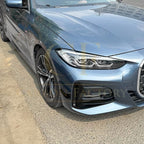 Gloss Black Front Bumper Trims for for BMW G22 G23 4 Series 20-Present