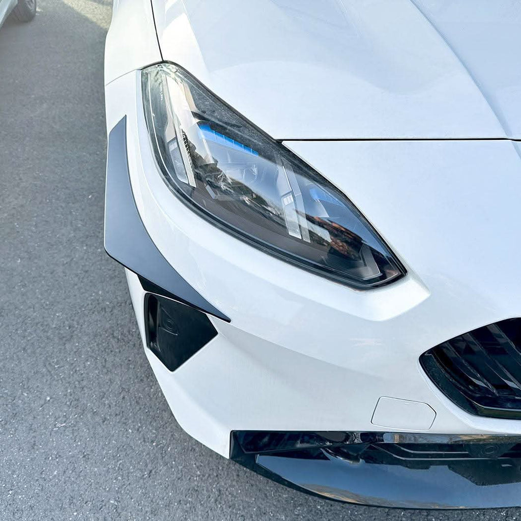 Gloss Black Front Canards A for BMW F70 1 Series 25-Present