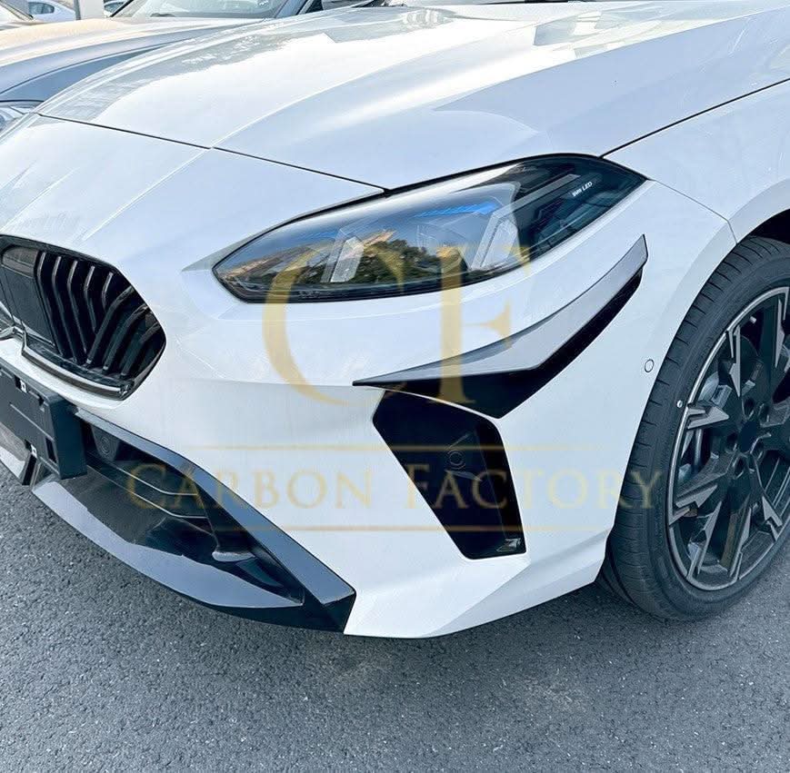 Gloss Black Front Canards A for BMW F70 1 Series 25-Present