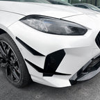 Gloss Black Front Canards B for BMW F70 1 Series 25-Present