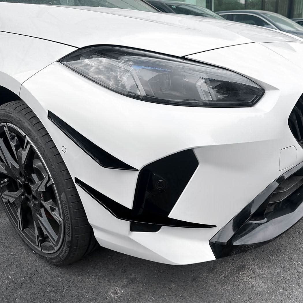 Gloss Black Front Canards B for BMW F70 1 Series 25-Present