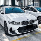 Gloss Black Front Canards for BMW 3 Series G20 G21 LCI 23-25