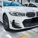 Gloss Black Front Canards for BMW 3 Series G20 G21 LCI 23-25