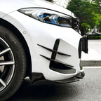 Gloss Black Front Canards for BMW 3 Series G20 G21 LCI 23-Present