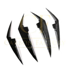 Gloss Black Front Canards for BMW 3 Series G20 G21 LCI 23-Present