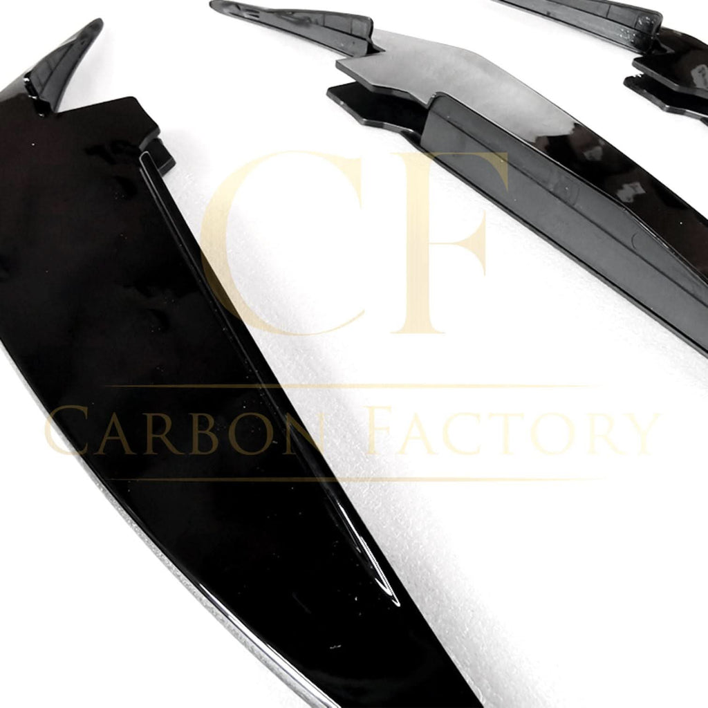 Gloss Black Front Canards for BMW 3 Series G20 G21 LCI 23-Present