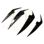 Gloss Black Front Canards for BMW 3 Series G20 G21 LCI 23-Present