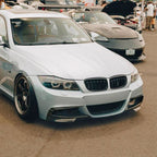 Gloss Black Front Canards for BMW E90 3 Series LCI 09-13