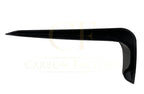 Gloss Black Front Canards for BMW E90 3 Series LCI 09-13