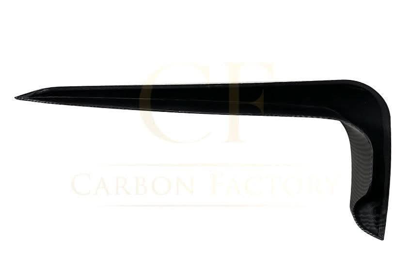 Gloss Black Front Canards for BMW E90 3 Series LCI 09-13