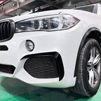 Gloss Black Front Canards for BMW F15 X5 14-18