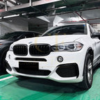 Gloss Black Front Canards for BMW F15 X5 14-18