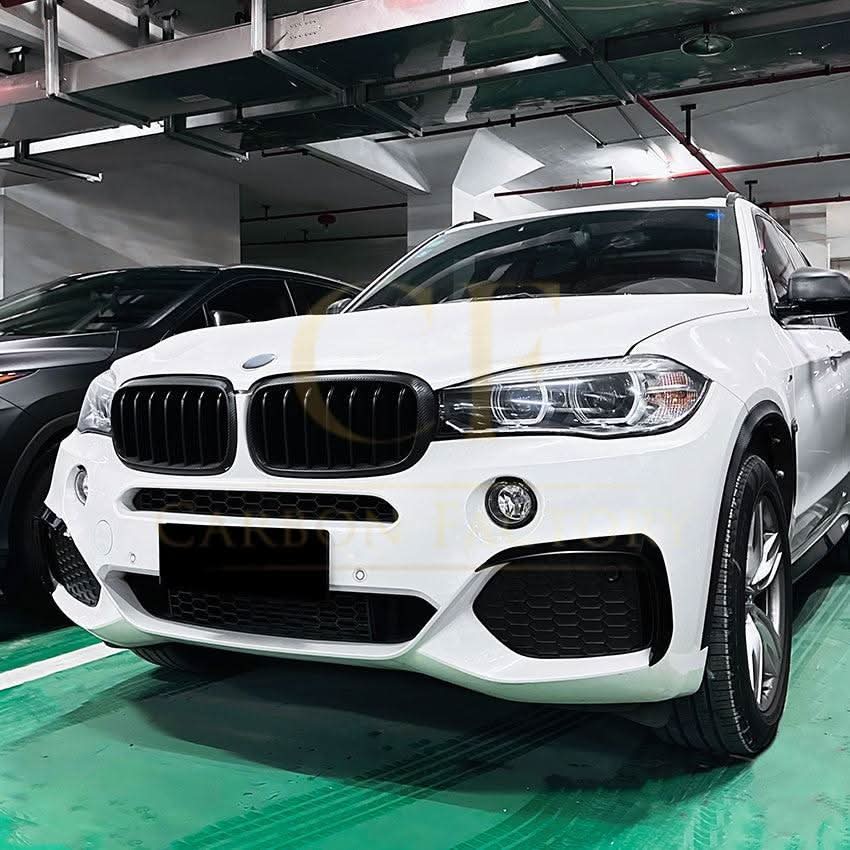 Gloss Black Front Canards for BMW F15 X5 14-18