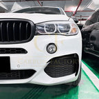 Gloss Black Front Canards for BMW F15 X5 14-18