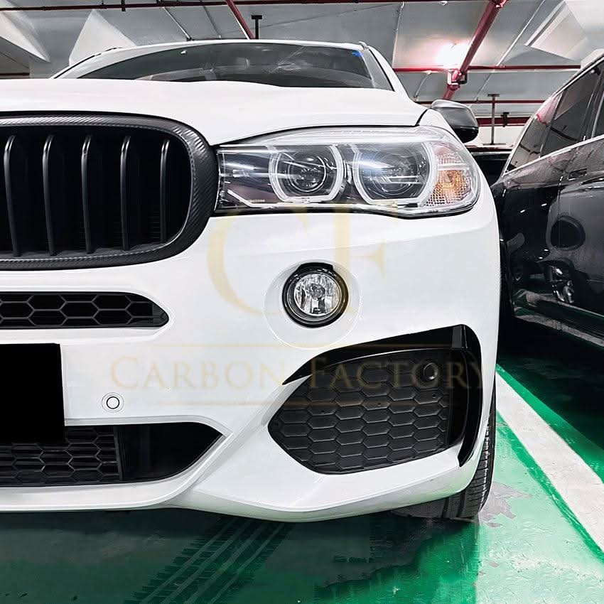 Gloss Black Front Canards for BMW F15 X5 14-18