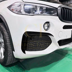 Gloss Black Front Canards for BMW F15 X5 14-18