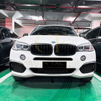 Gloss Black Front Canards for BMW F15 X5 14-18