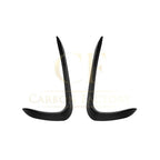 Gloss Black Front Canards for BMW F16 X6 14-18