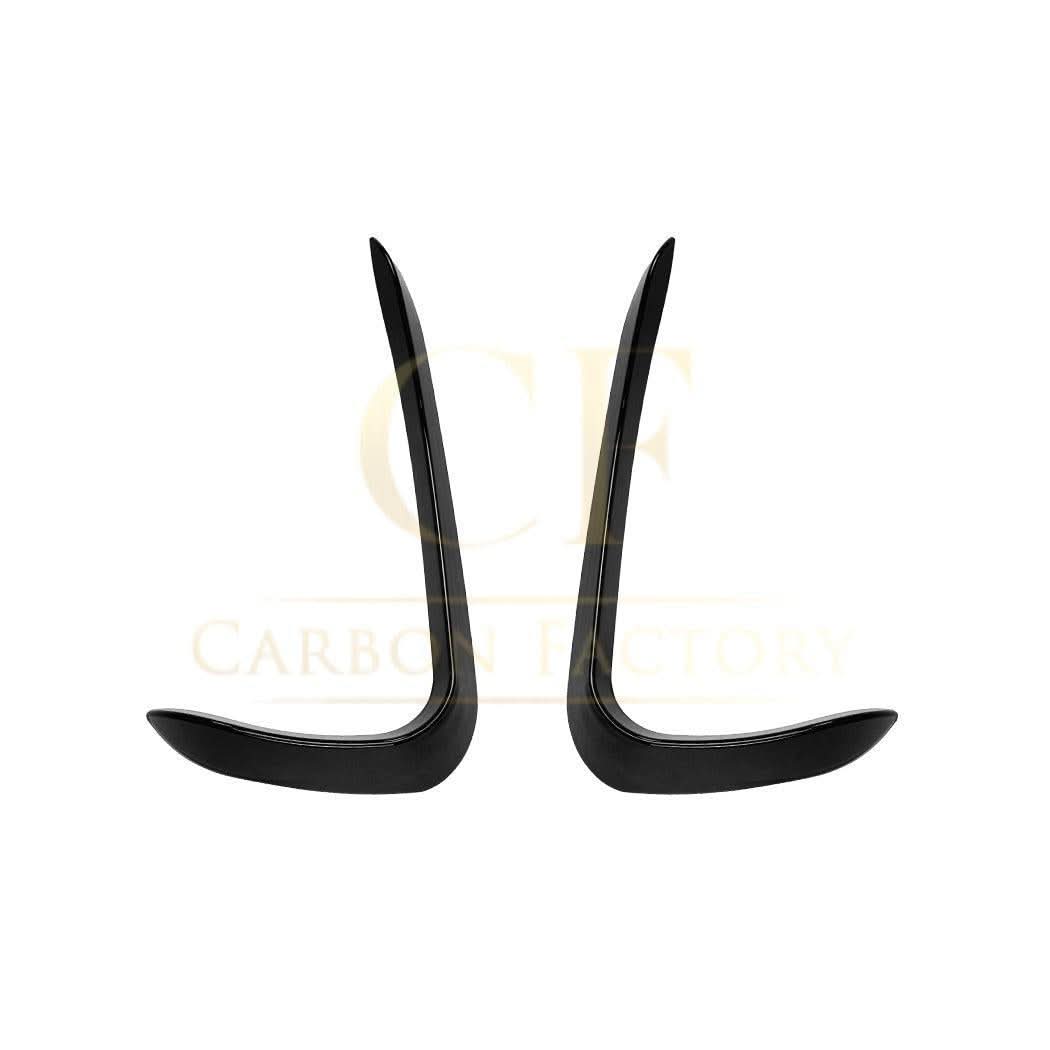 Gloss Black Front Canards for BMW F16 X6 14-18