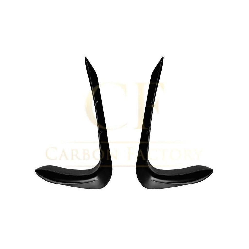 Gloss Black Front Canards for BMW F16 X6 14-18