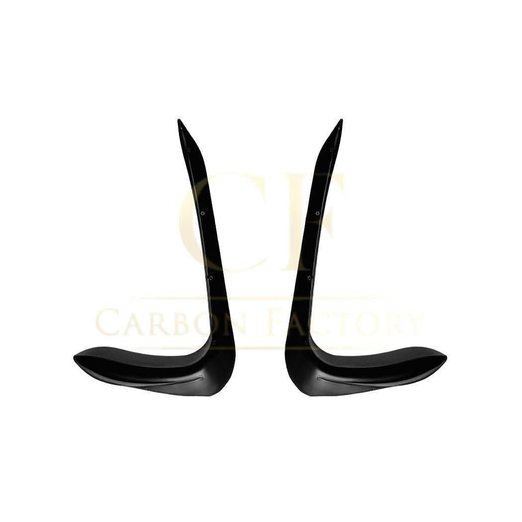 Gloss Black Front Canards for BMW F16 X6 14-18