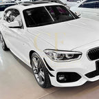 Gloss Black Front Canards for BMW F20 F21 1 Series LCI 15-19