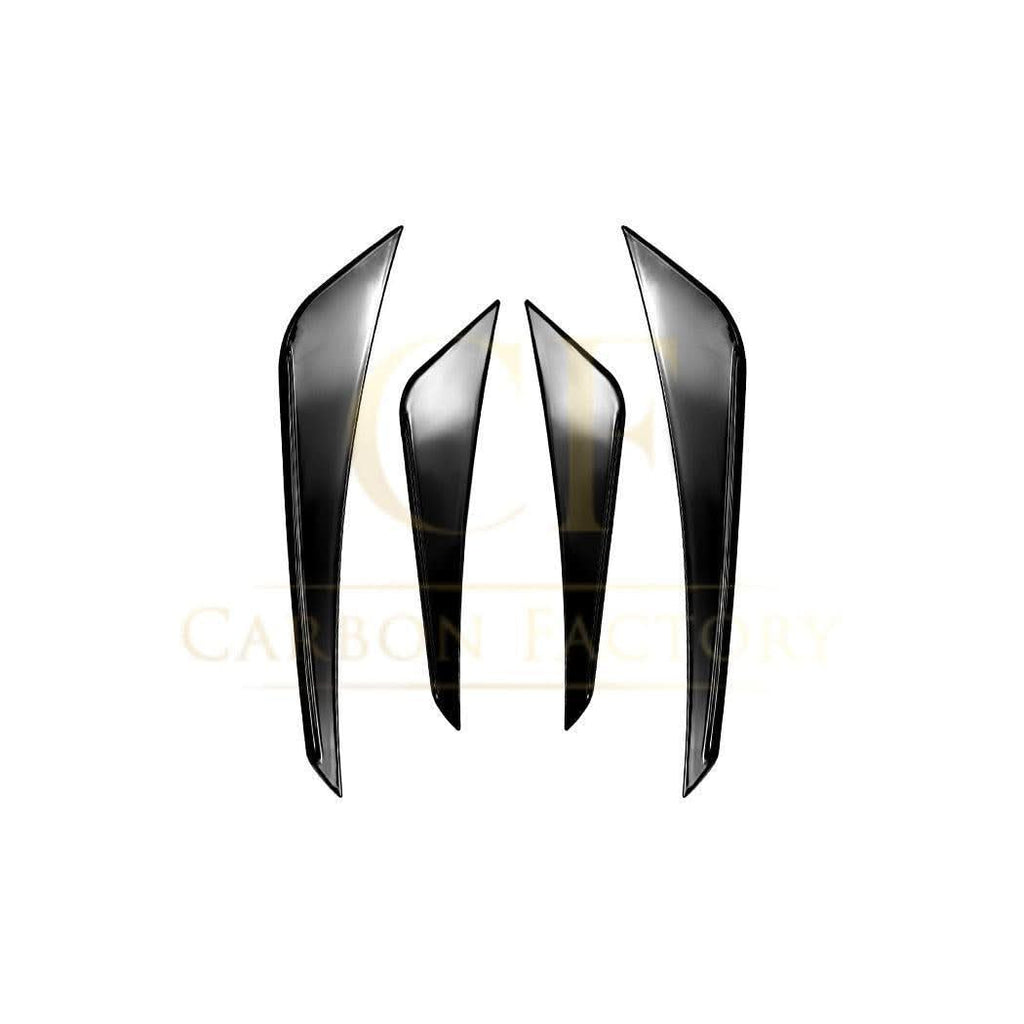 Gloss Black Front Canards for BMW F20 F21 1 Series LCI 15-19