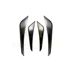 Gloss Black Front Canards for BMW F20 F21 1 Series LCI 15-19