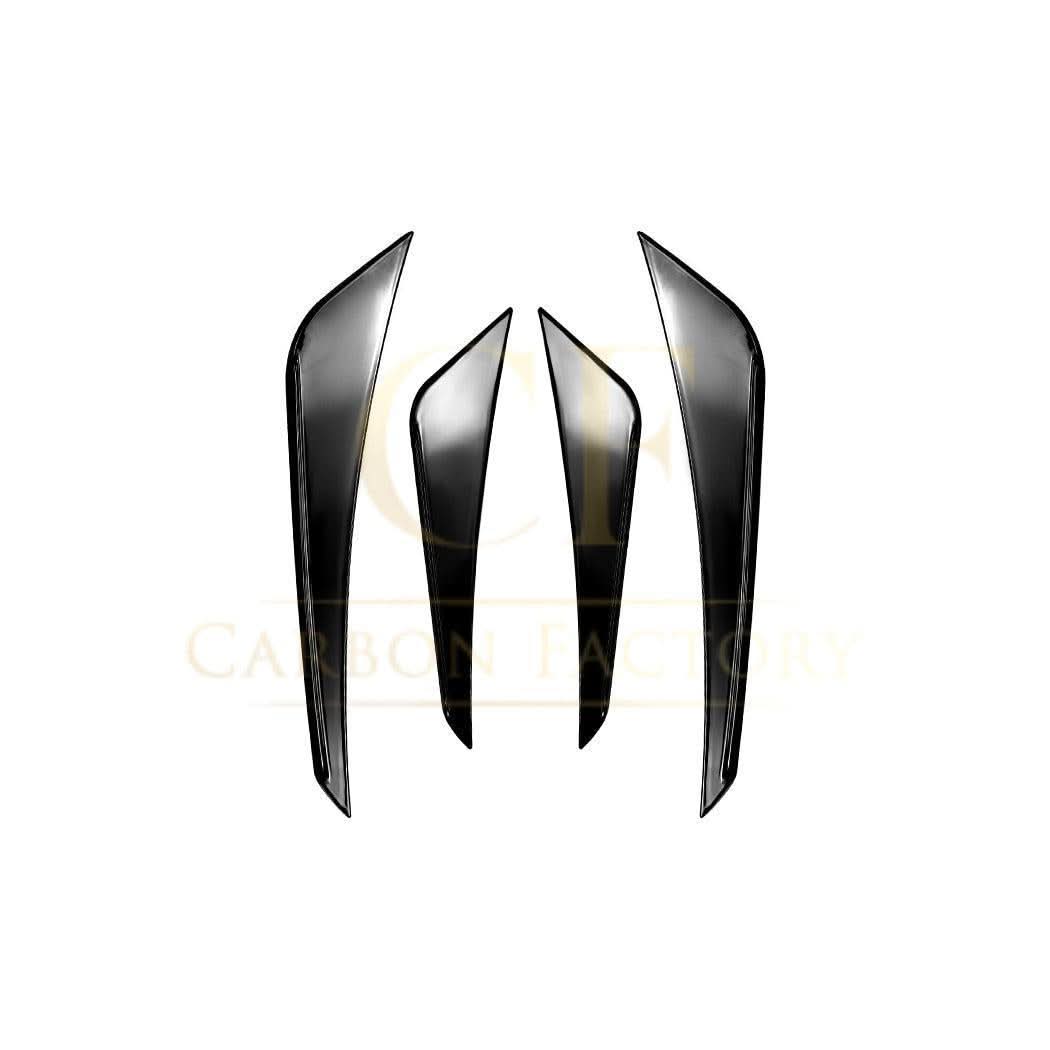 Gloss Black Front Canards for BMW F20 F21 1 Series LCI 15-19