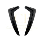 Gloss Black Front Canards for BMW F25 X3 F26 X4 LCI 14-17