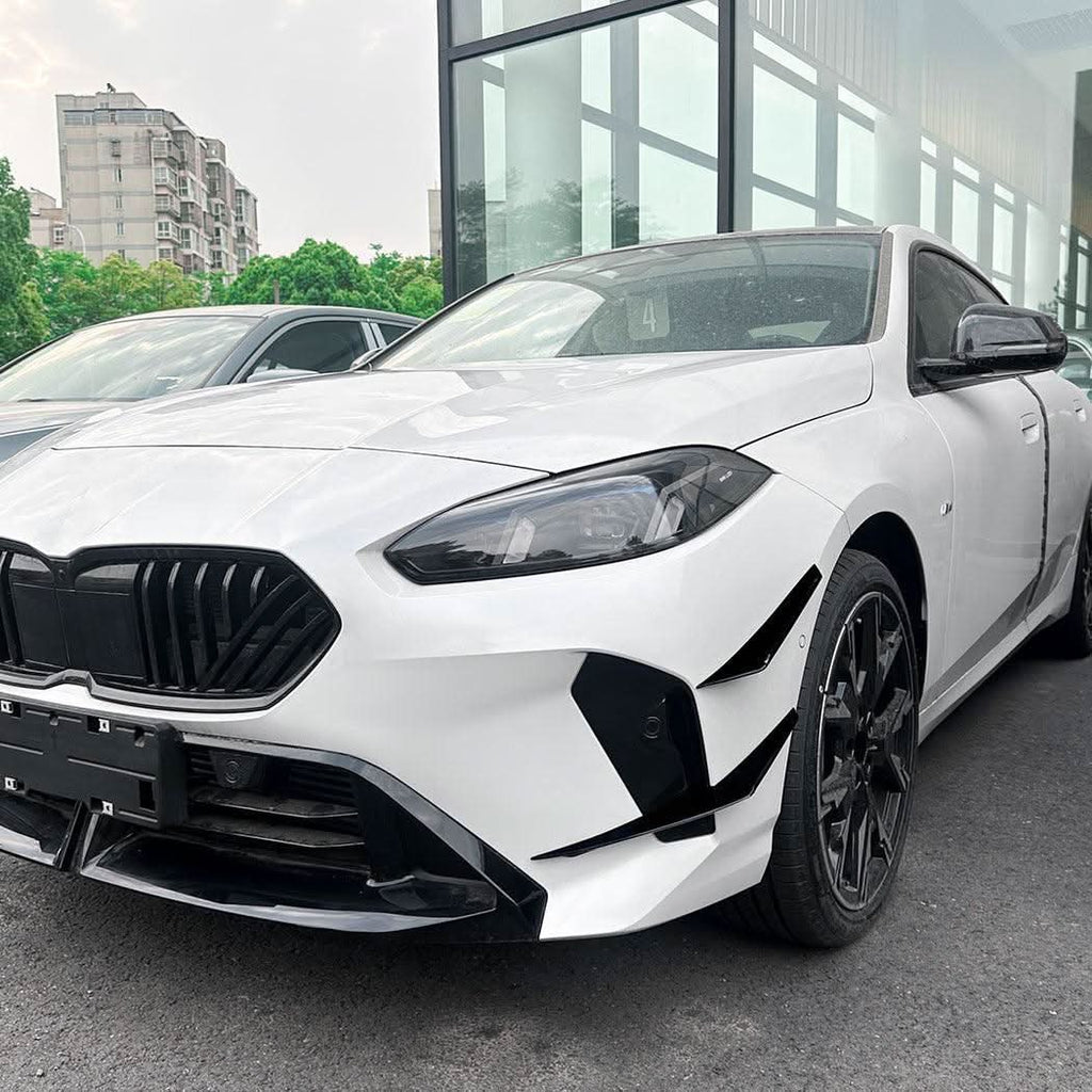 Gloss Black Front Canards for BMW F74 2 Series Gran Coupe 25-Present