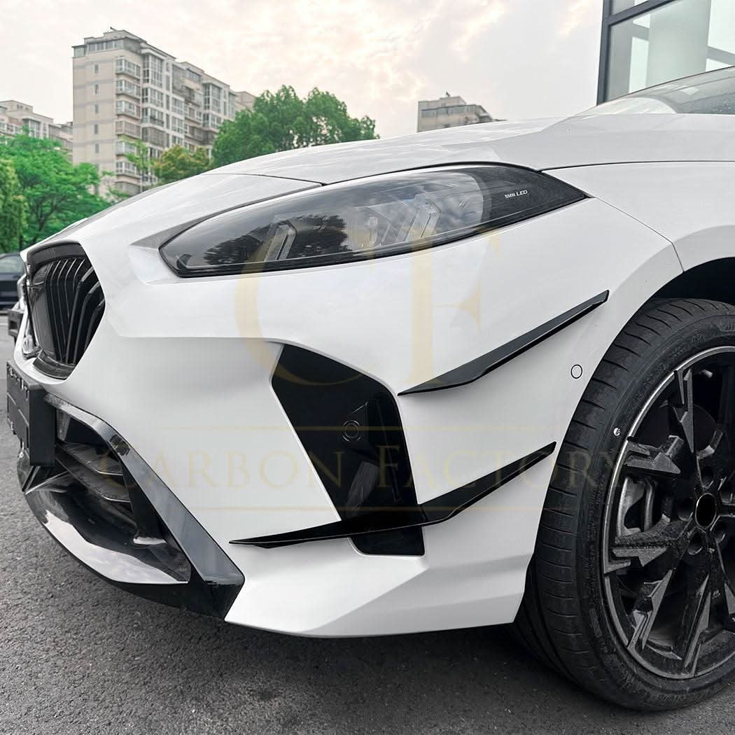 Gloss Black Front Canards for BMW F74 2 Series Gran Coupe 25-Present