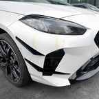 Gloss Black Front Canards for BMW F74 2 Series Gran Coupe 25-Present