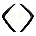 Gloss Black Front Canards for BMW G01 X3 G02 X4 LCI 22-24