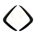 Gloss Black Front Canards for BMW G01 X3 G02 X4 Pre-LCI 18-21